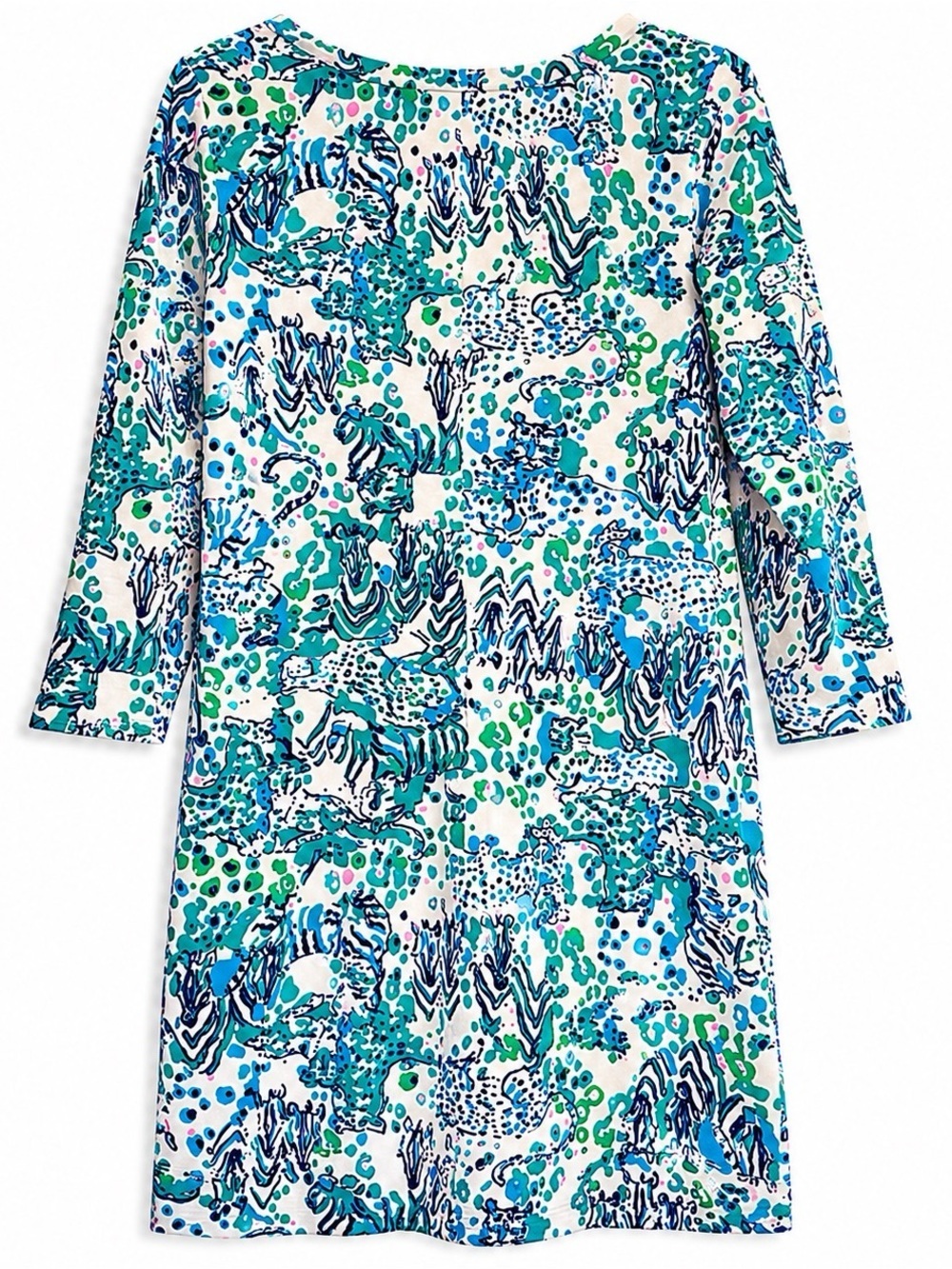Lilly Pulitzer Corine Dress Sea Oats Escapades in the Everglades, Size Medium - Picture 5 of 6